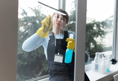 Nettoyage de vitres intérieures et extérieures à Caillavet